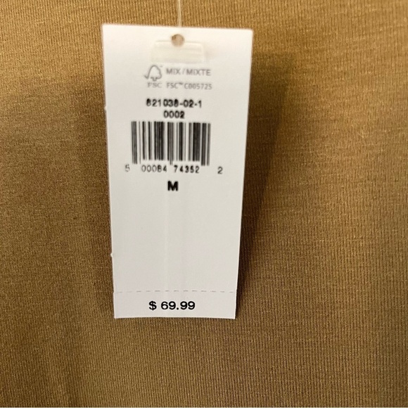 Banana Republic Maxi Dress Brown NWT Size Medium - Picture 2 of 8